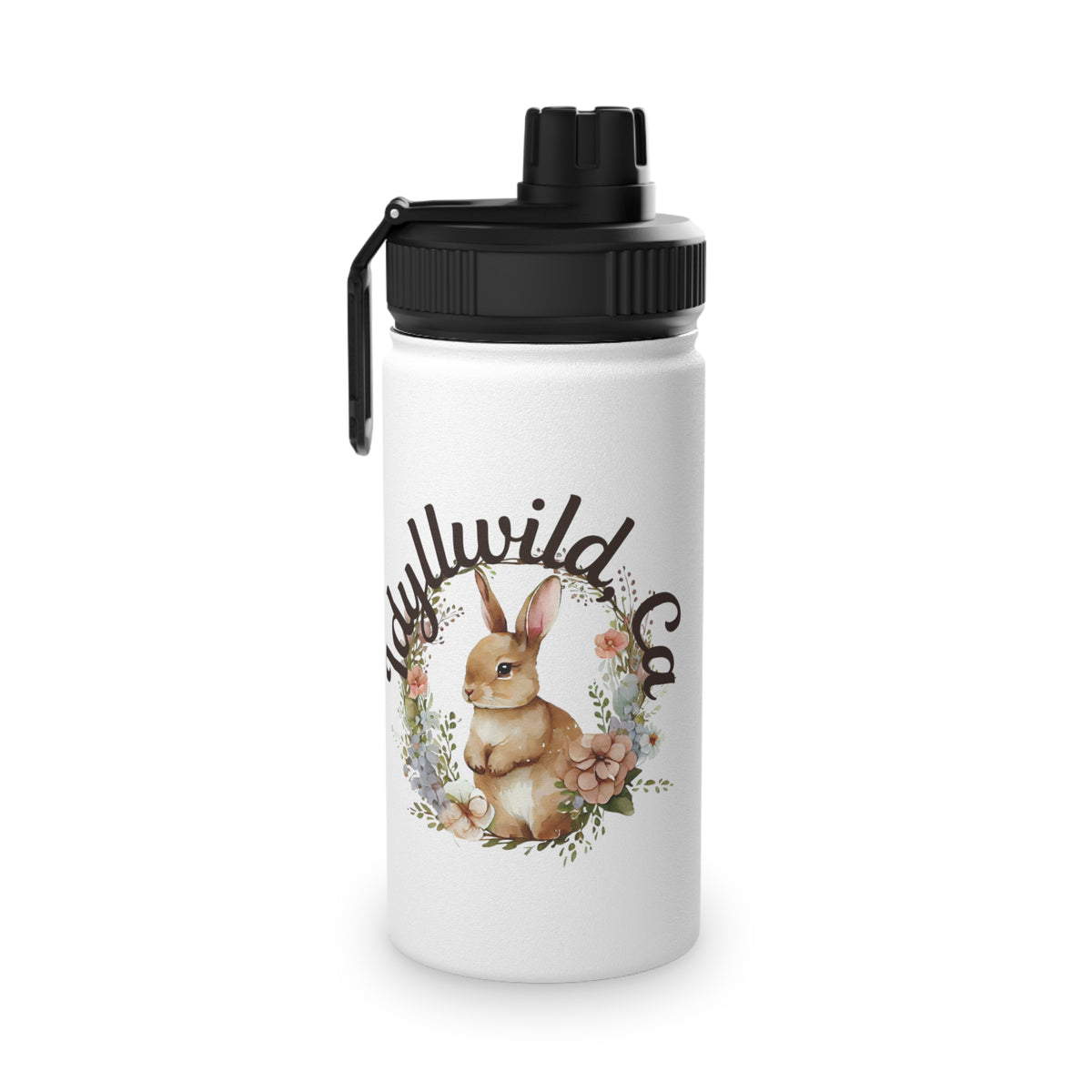Idyllwild Easter Stainless Steel Water Bottle, Sports Lid