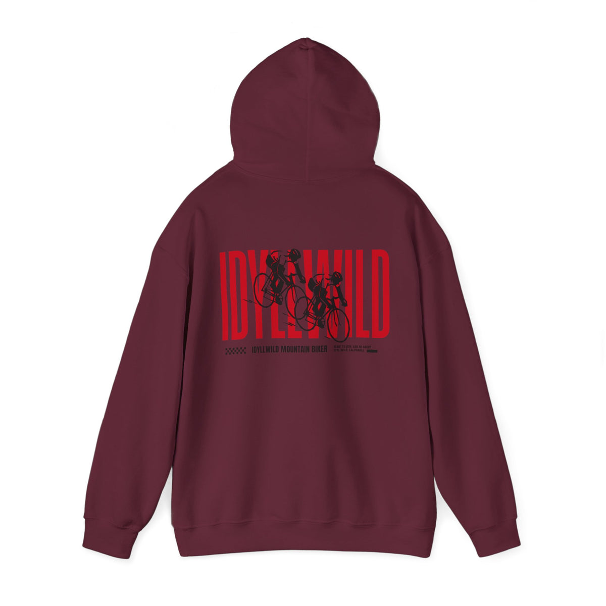Unisex Heavy Blend™ Hooded Sweatshirt About Mountain Bike