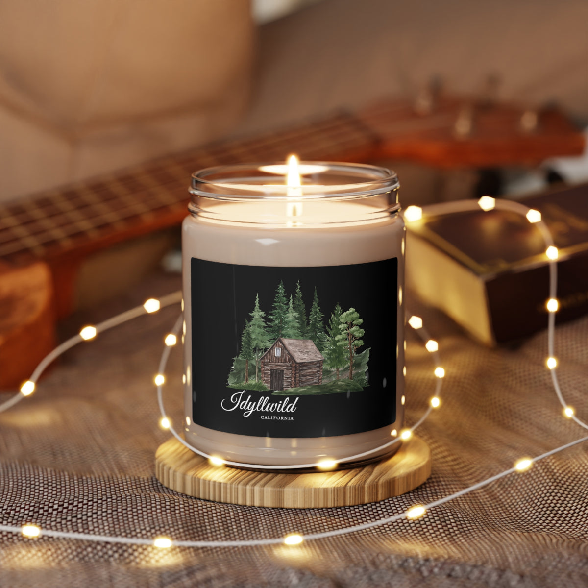Scented Soy Candle, 9oz Cabin in the Woods