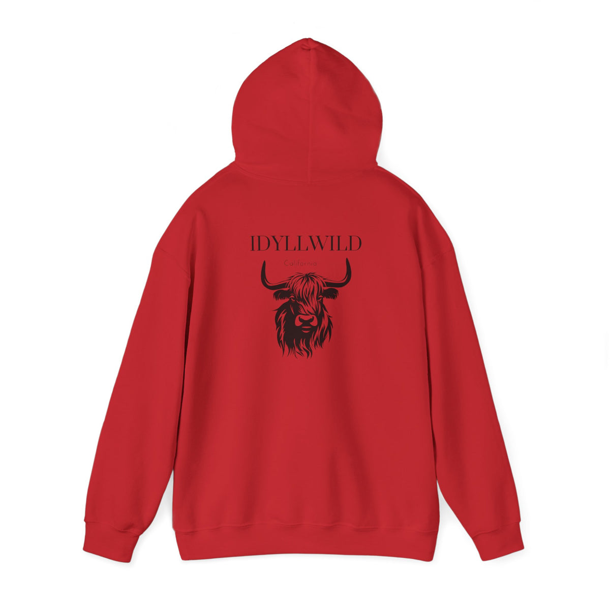 Unisex Heavy Blend™ Hooded Sweatshirt Idyllwild Cow 2