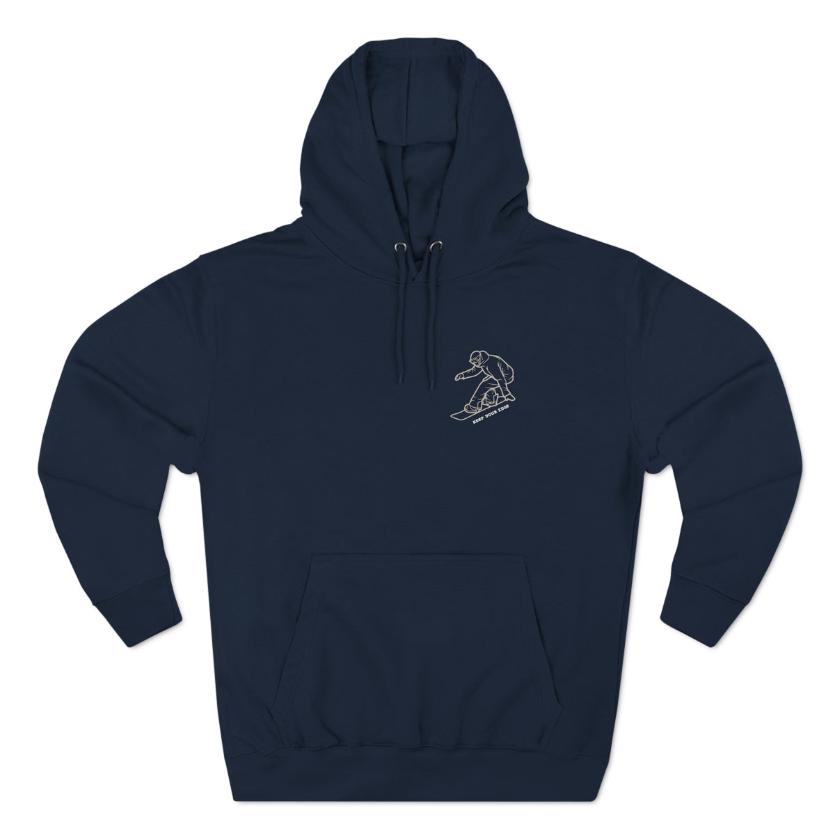 Snowboard  "Keep your edge" Hoodie