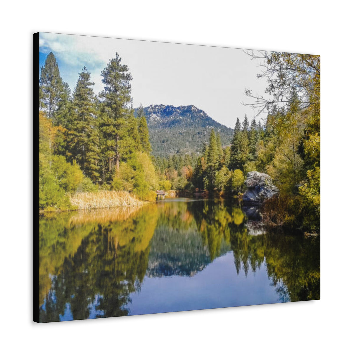 Canvas Gallery Wraps Lake Fulmore Fall