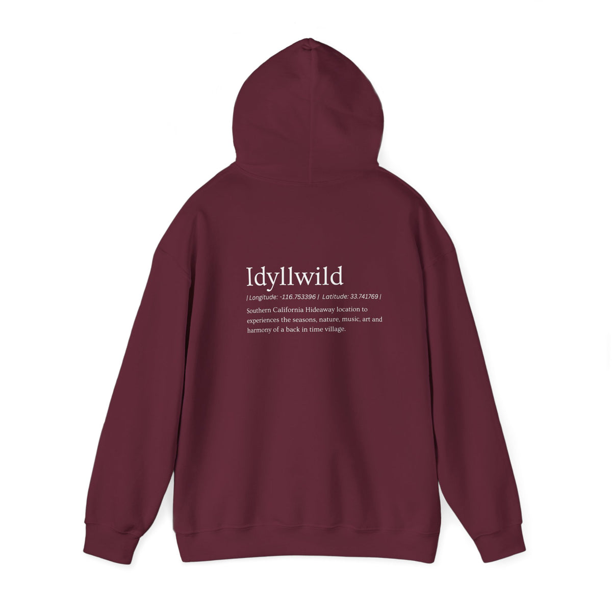 Idyllwild Long|Lat Hoodie