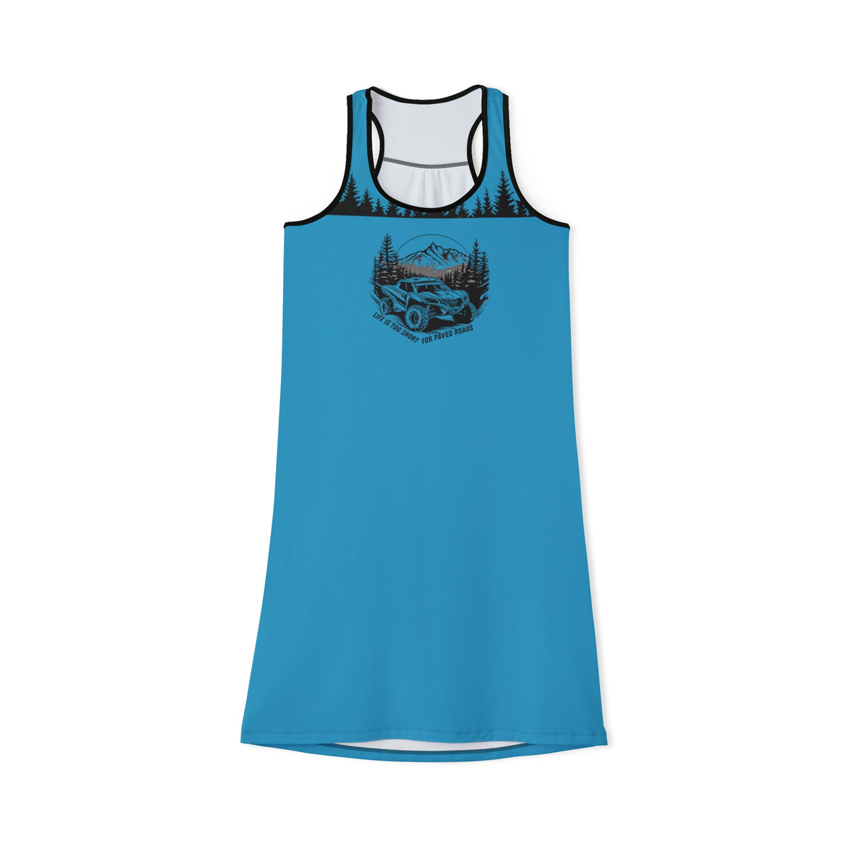 Women's Can Am Offroad Turquoise Racerback Dress
