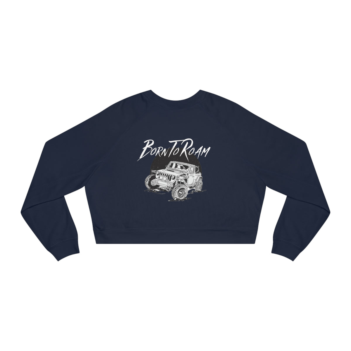Jeep Born To Roam Cropped Fleece Pullover