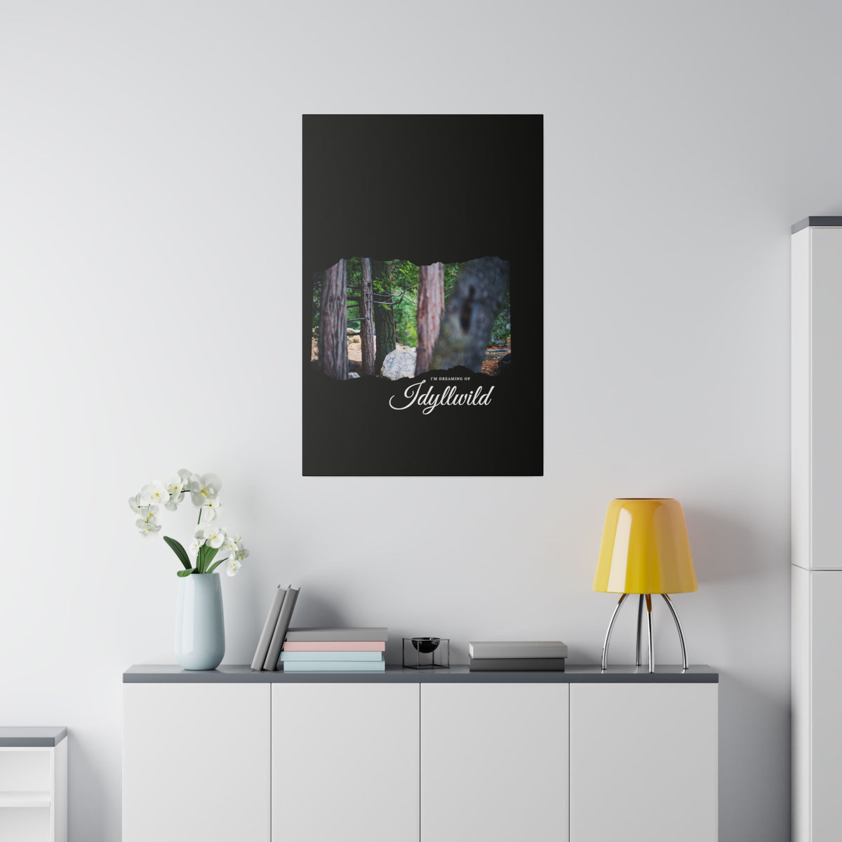 Matte Canvas, Stretched, 0.75" Dreaming of FOrest