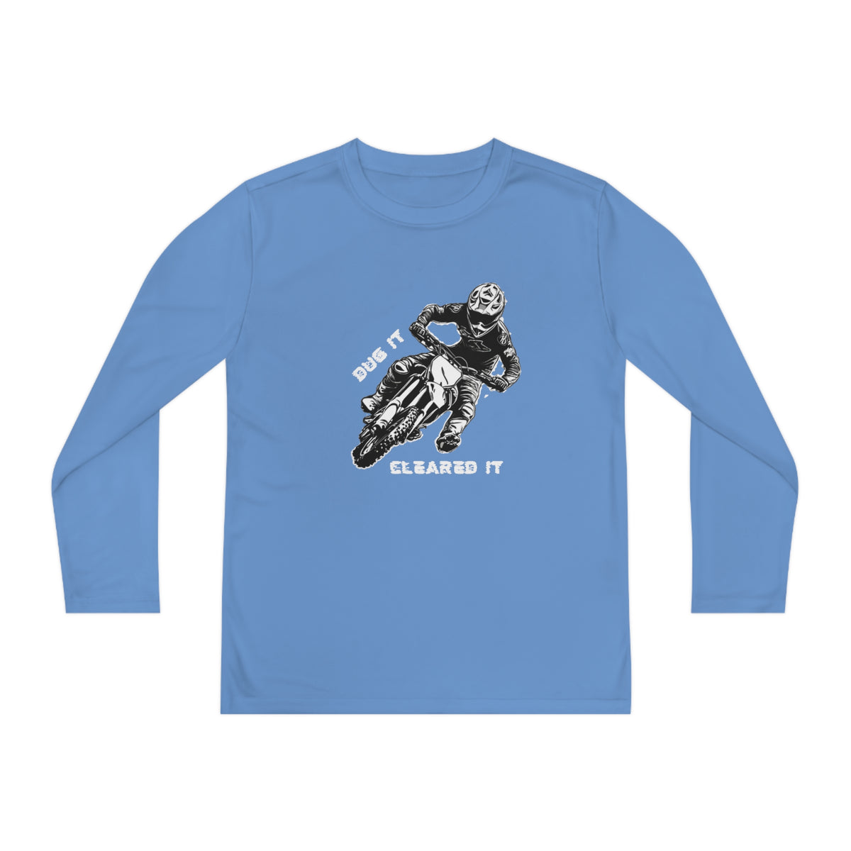 Dirt Bike Youth Long Sleeve Competitor Tee