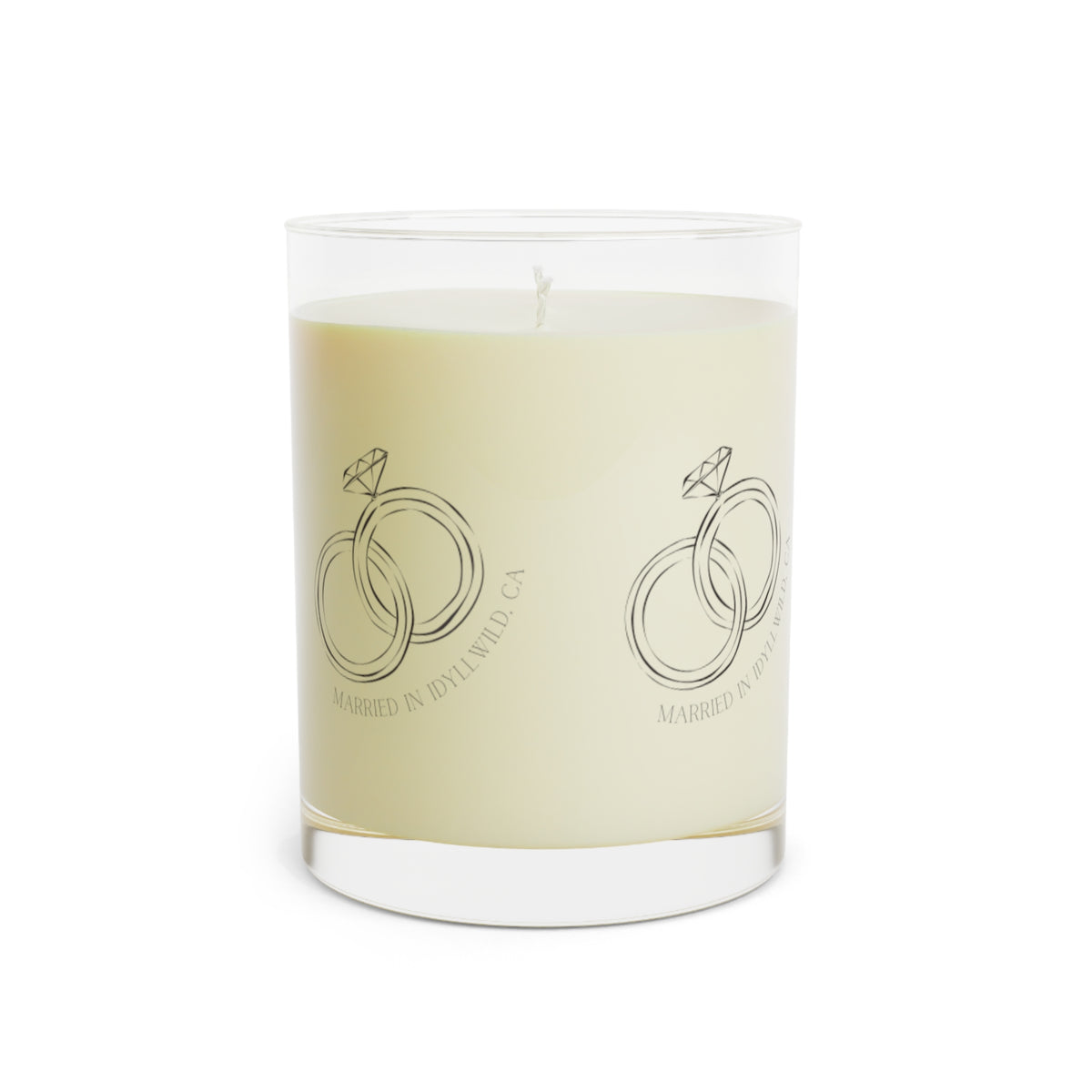 Scented Candle - Full Glass, 11oz Married in Idyllwild