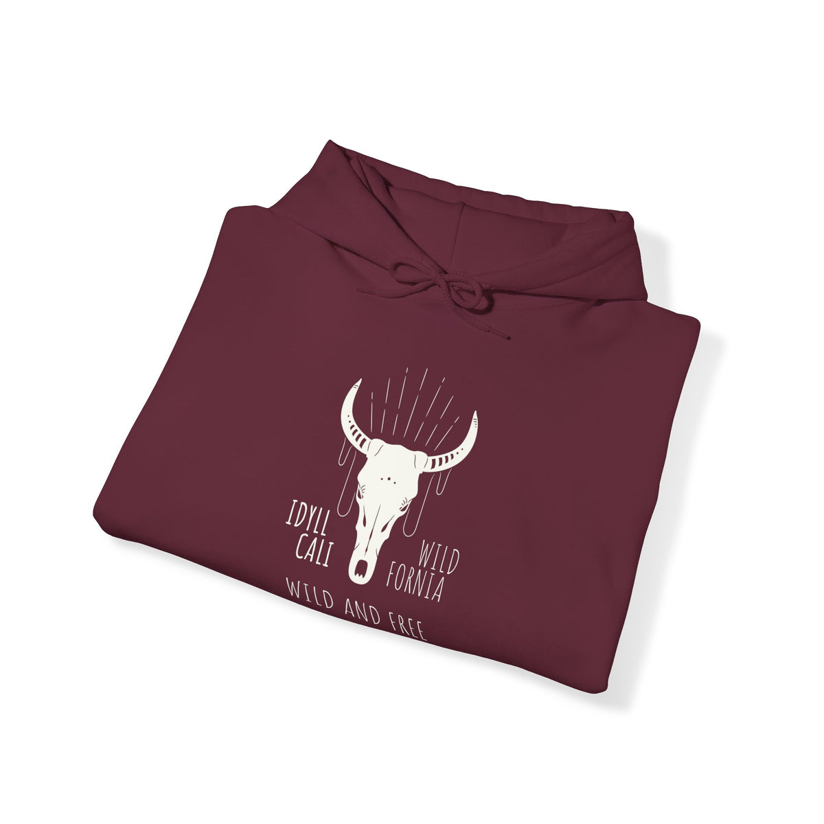 Idyllwild Wild and Free Longhorn Hoodie