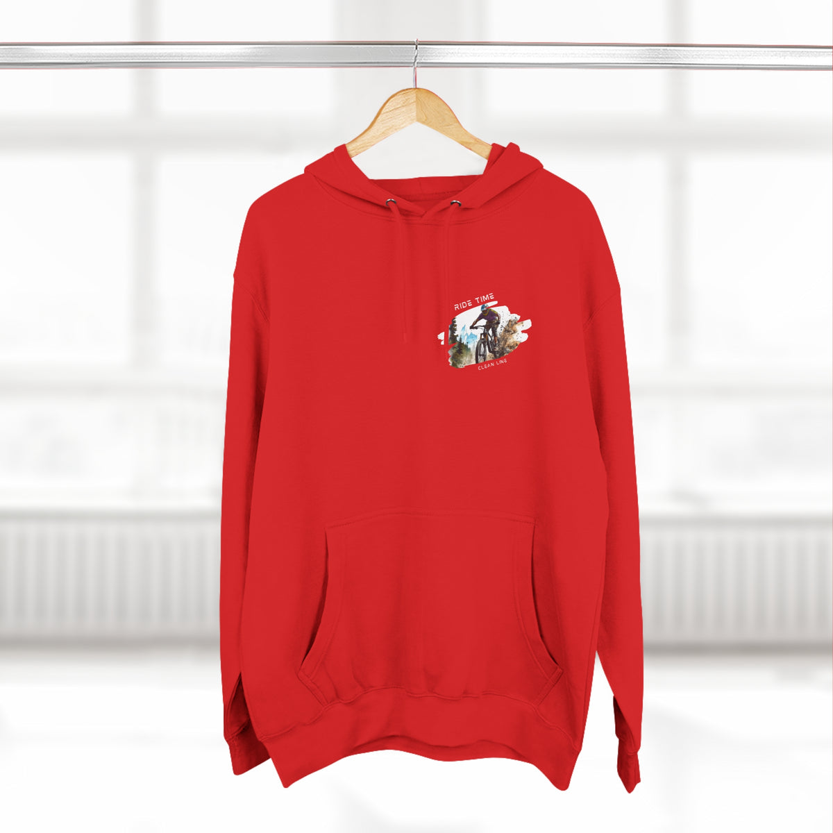 "Ride Time" Mountain Biking Hoodie