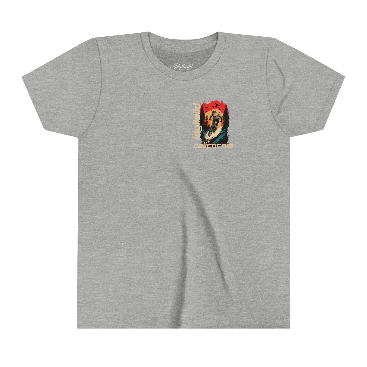 Idyllwild Mountain Biking Youth Short Sleeve Tee