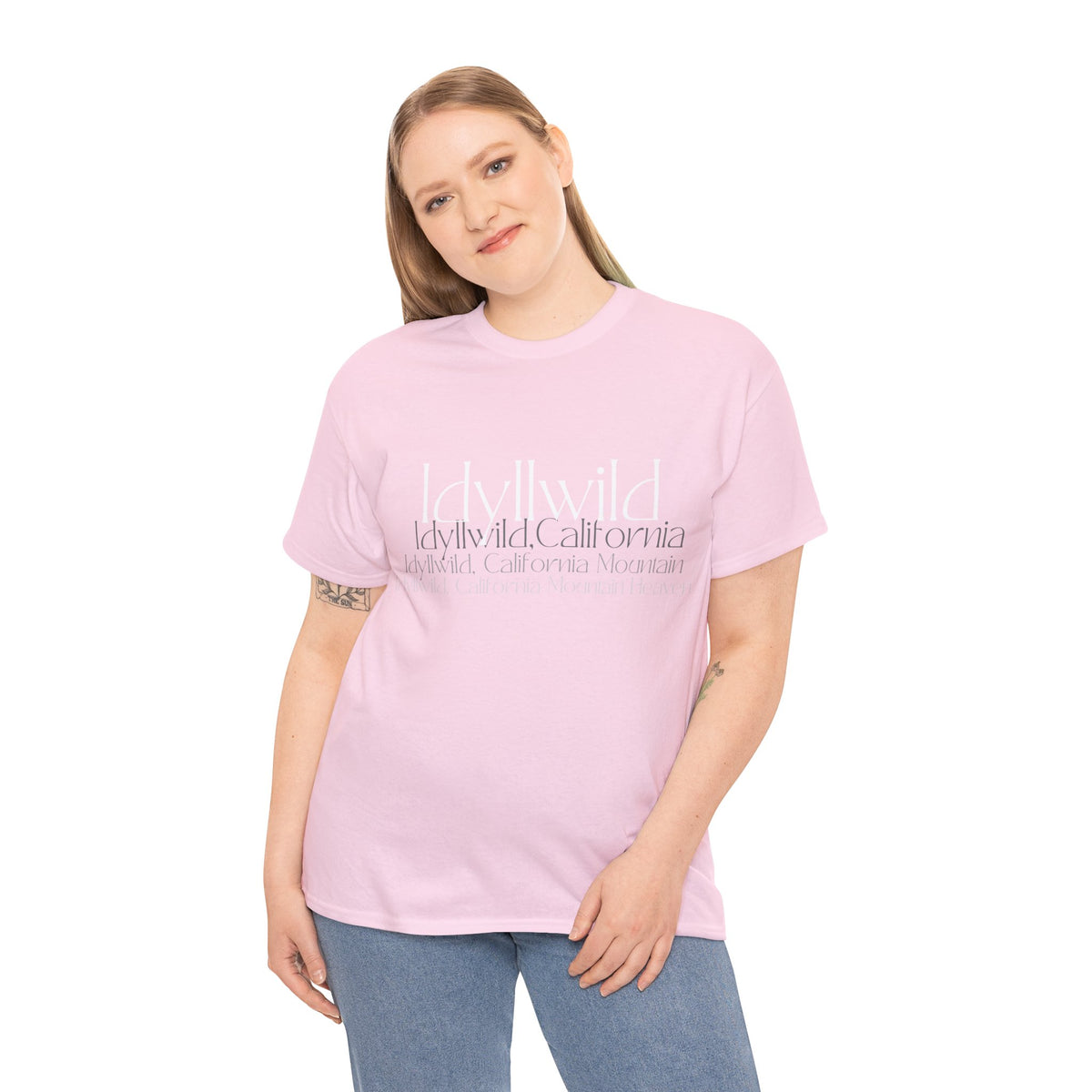 Womens Idyllwild California Mountain Haven T-shirt