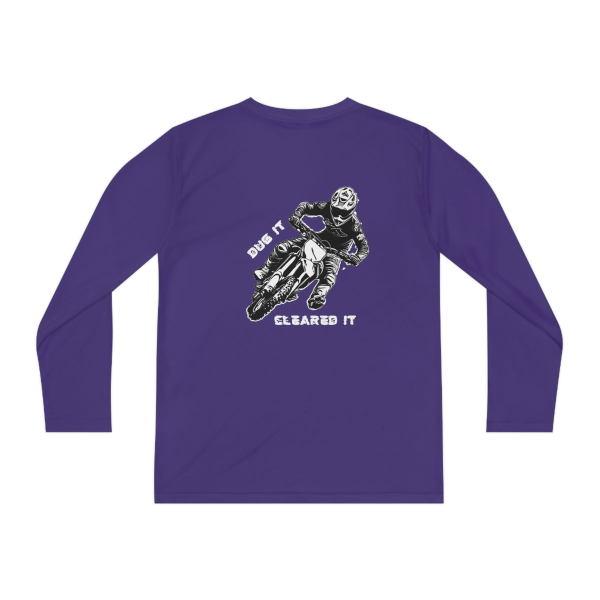 Dirt Bike Youth Long Sleeve Competitor Tee