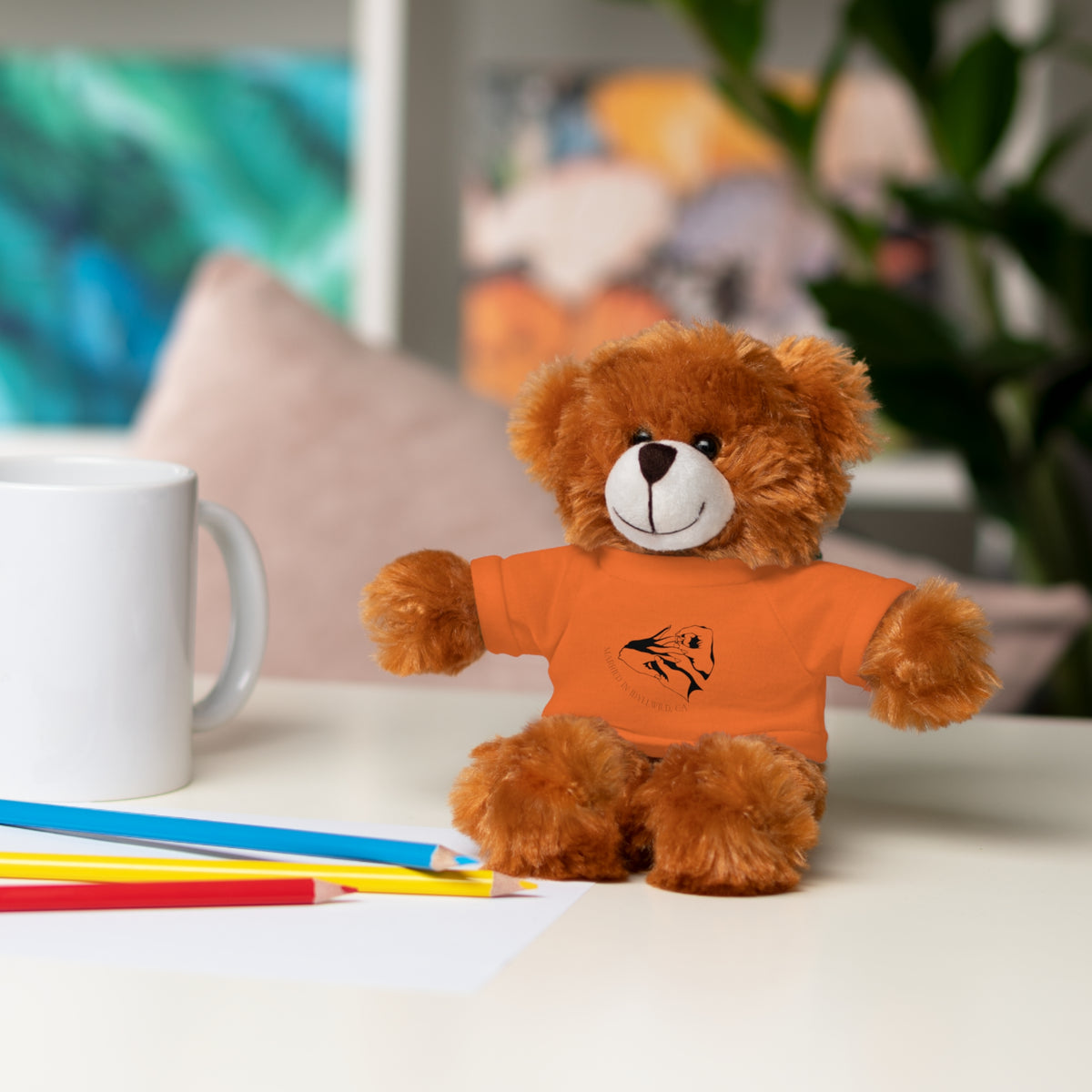 Stuffed Animals with Tee Married in Idyllwild