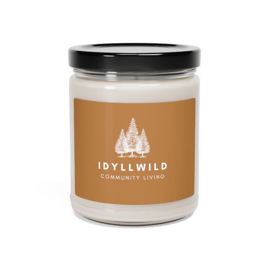 Scented Soy Candle, 9oz Idyllwild Community Tan