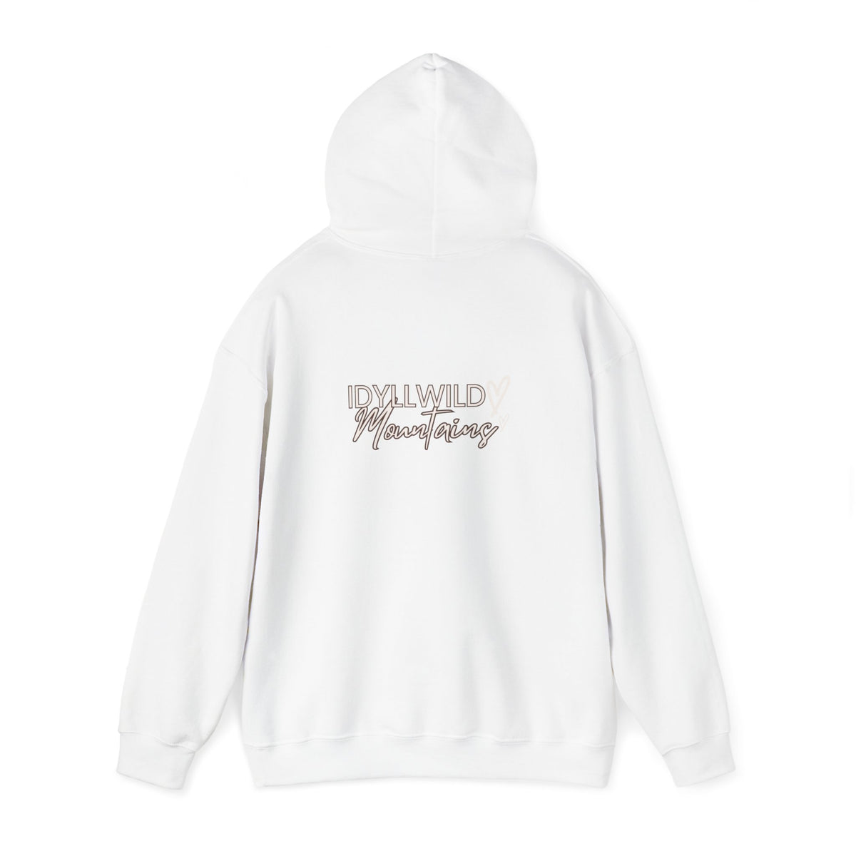 Idyllwild Mountains heart Hoodie