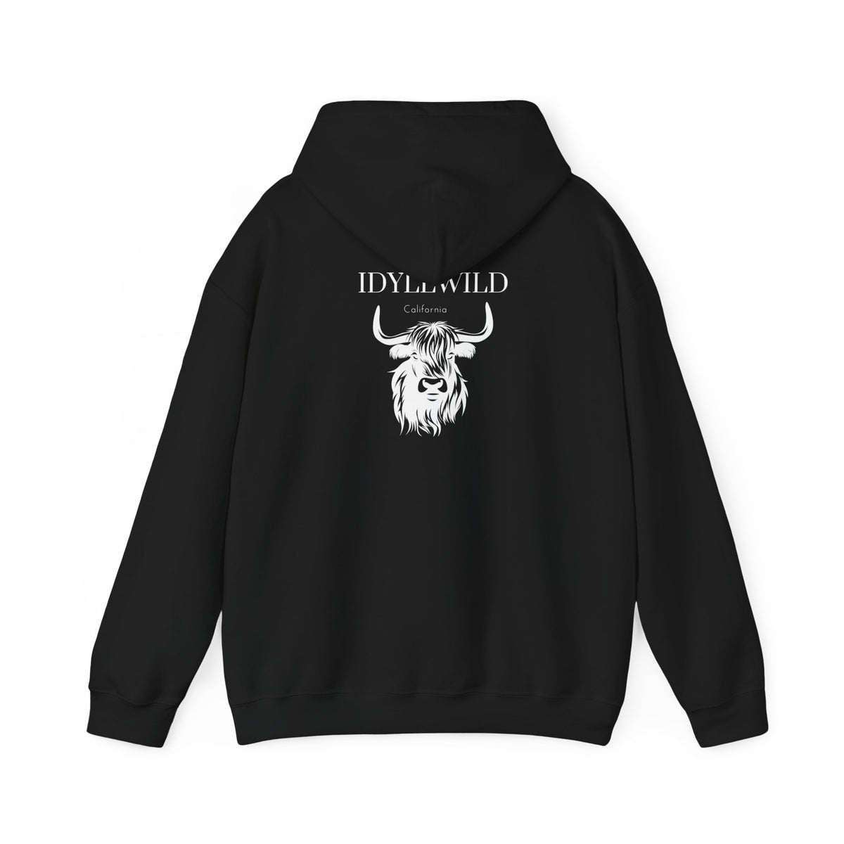 Unisex Heavy Blend™ Hooded Sweatshirt Idyllwild Cow 2