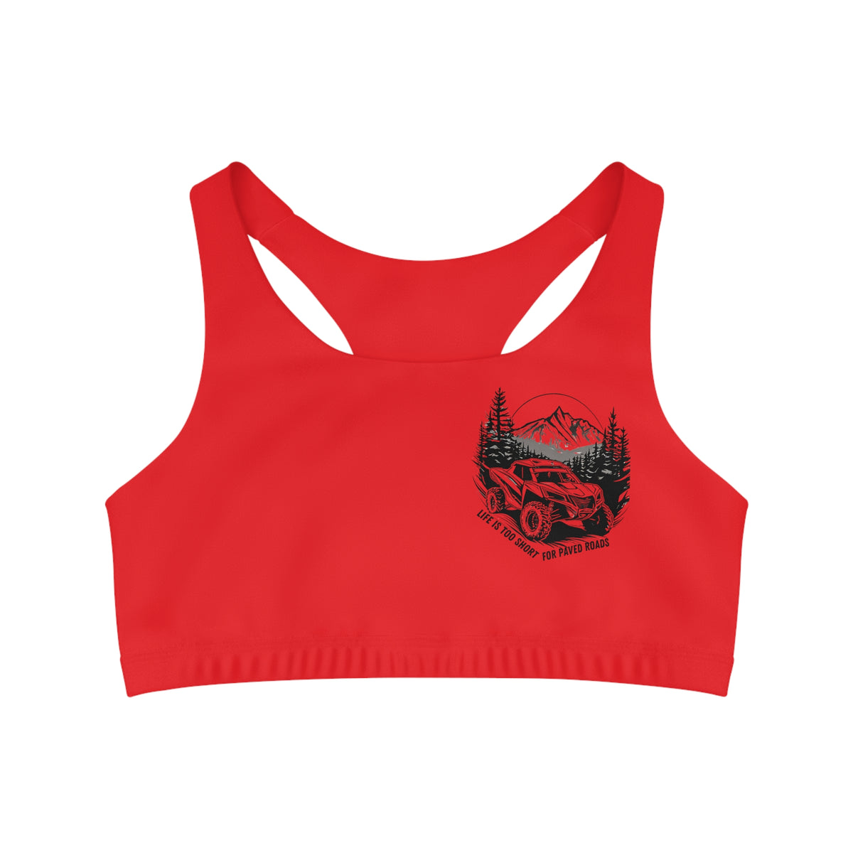 Copy of Can Am Red Sports Bra