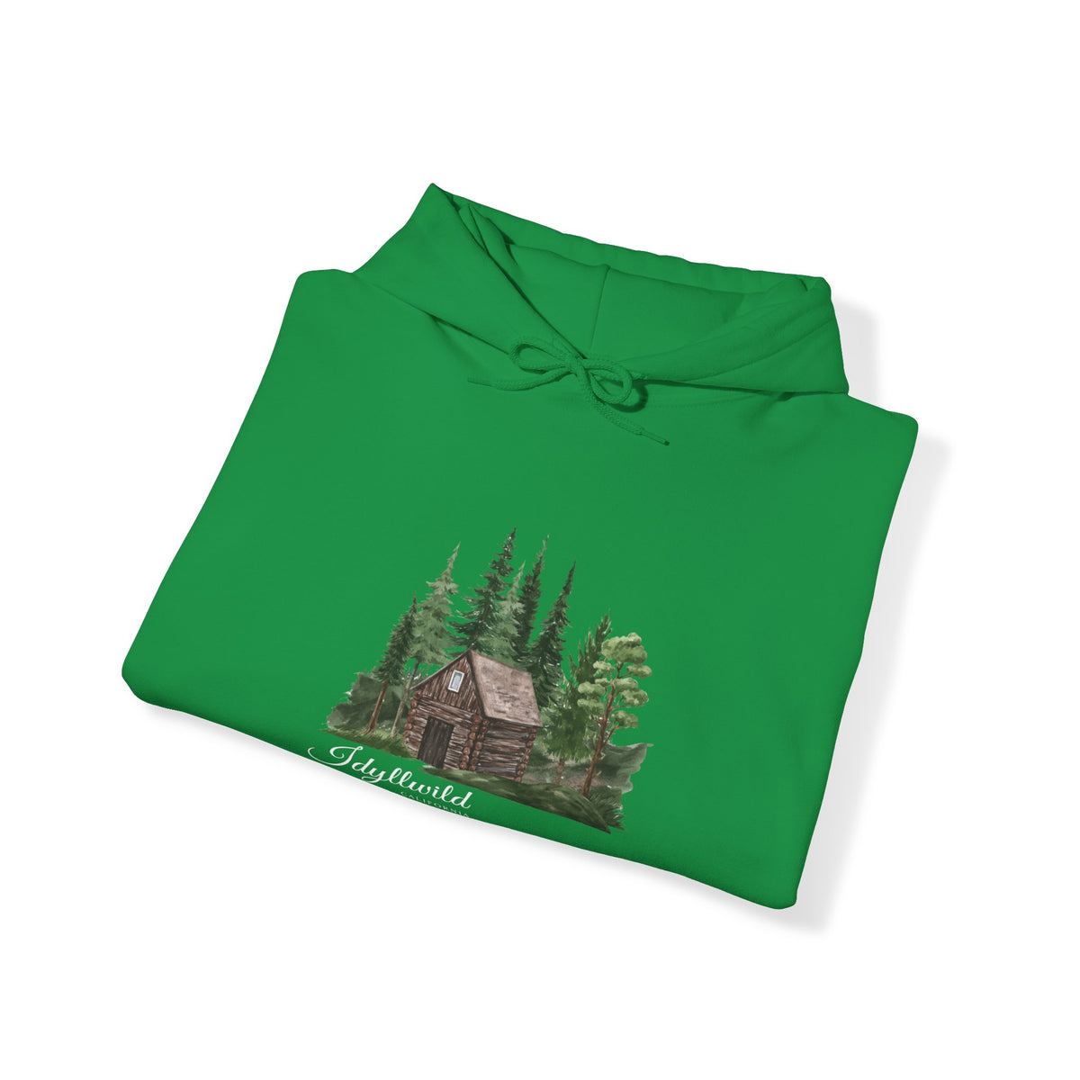 Unisex Heavy Blend™ Hooded Sweatshirt Forest Cabin