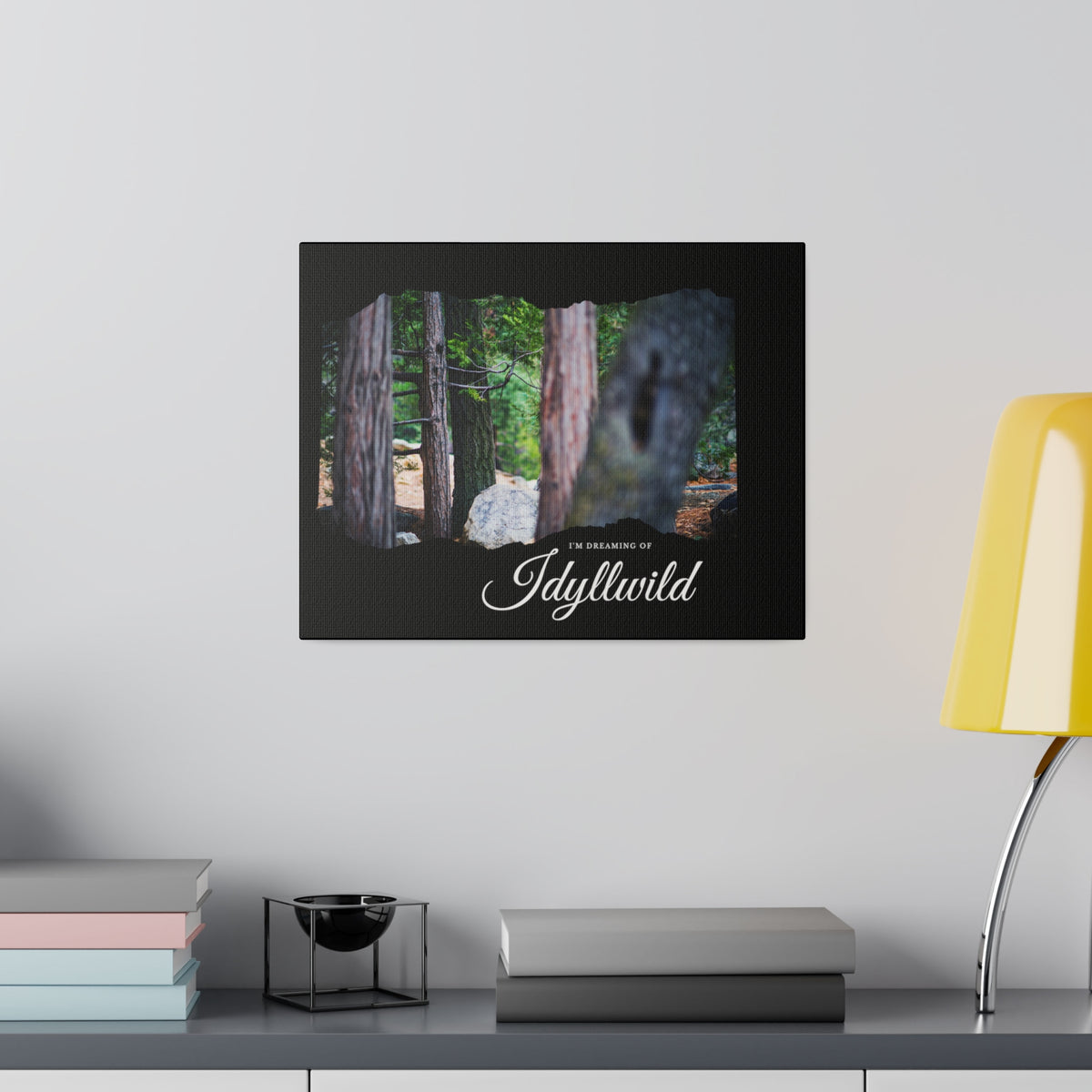 Matte Canvas, Stretched, 0.75" Dreaming of FOrest