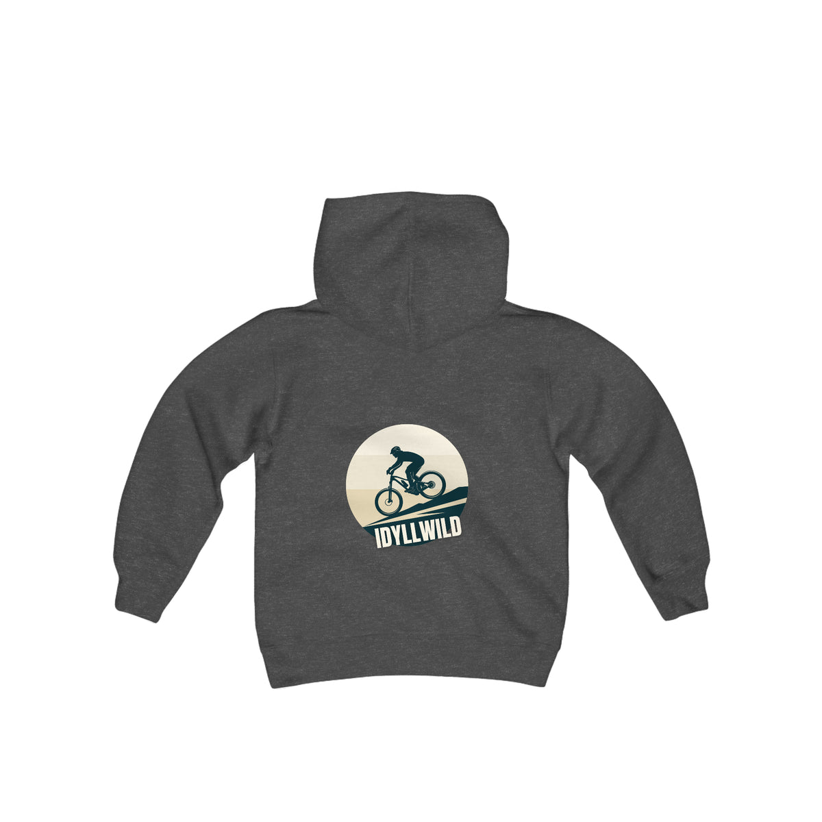 Youth Heavy Blend Hooded Sweatshirt Mountain Bike