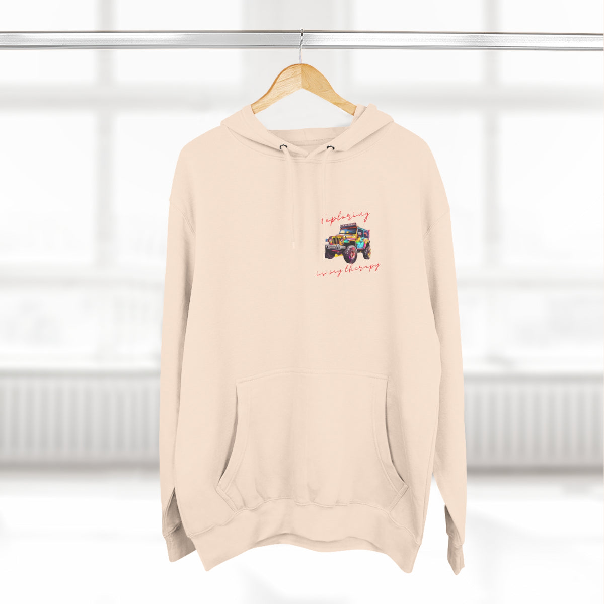 Jeep "Exploring Is My Therapy" Hoodie