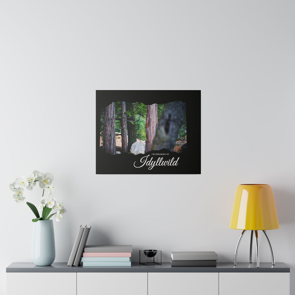 Matte Canvas, Stretched, 0.75" Dreaming of FOrest