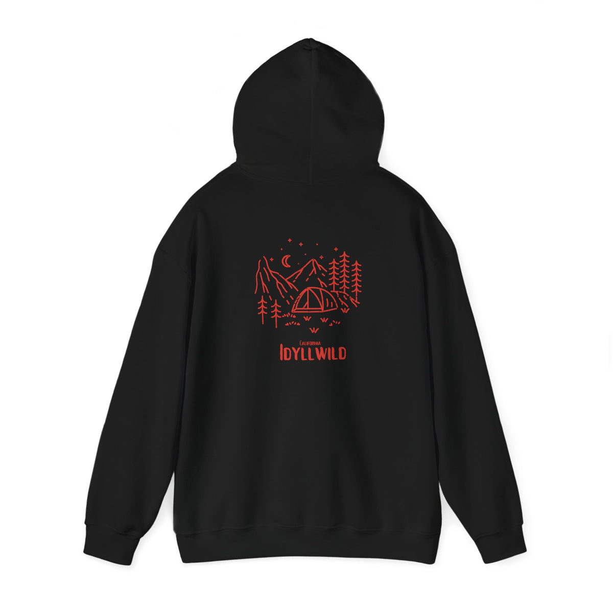 Unisex Heavy Blend™ Hooded Sweatshirt Camping RED