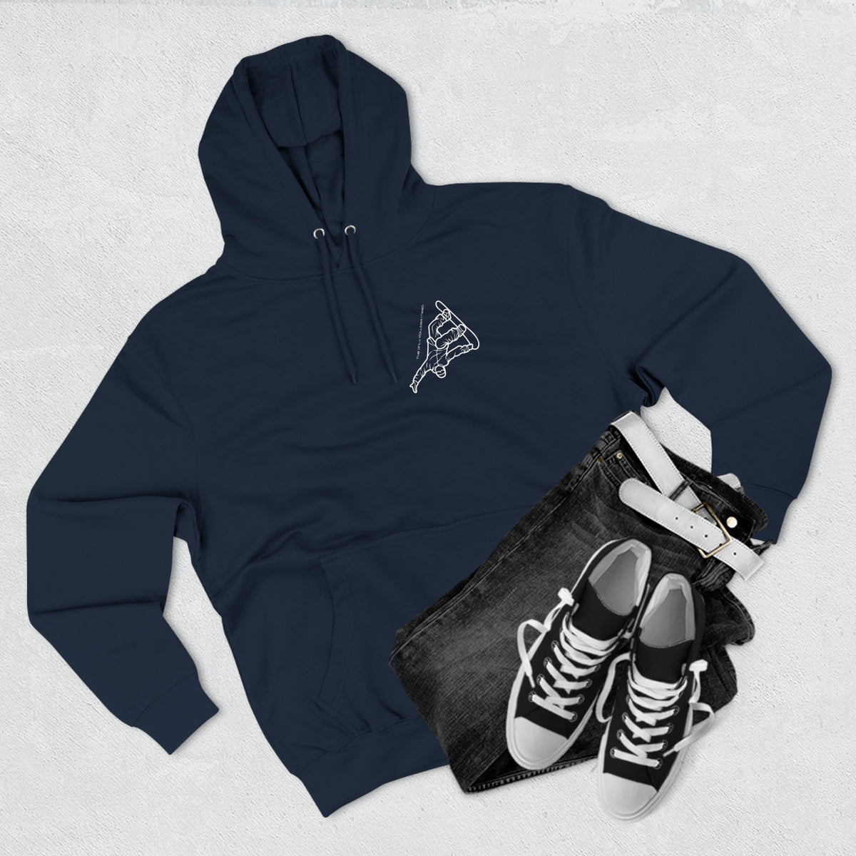 Snowboard  "The only powder I need" Hoodie