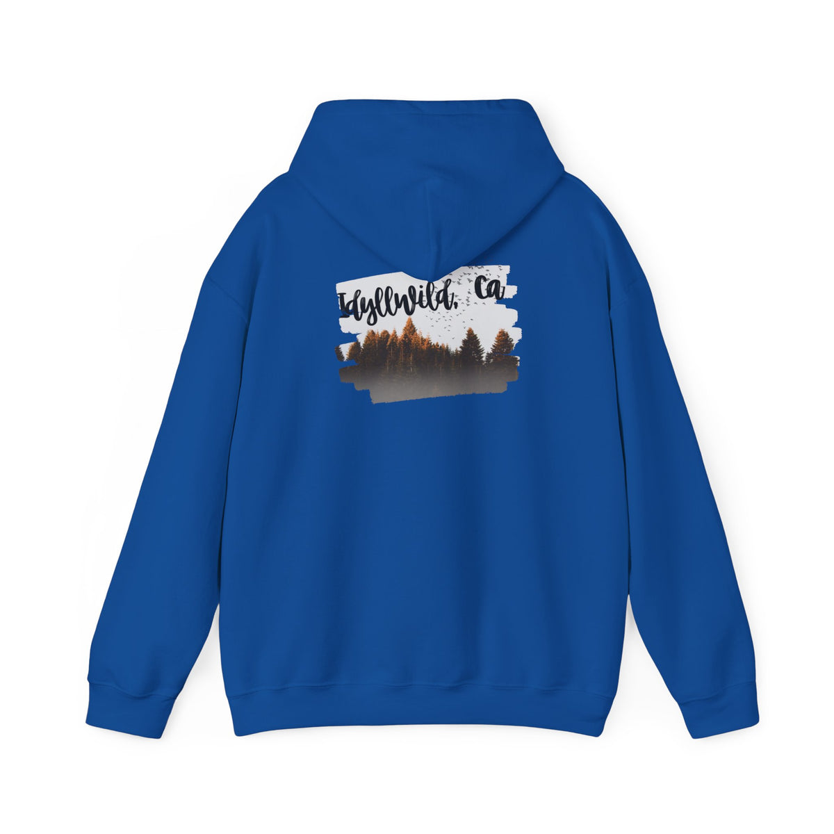 Unisex Heavy Blend™ Hooded Sweatshirt Forest PeekaBoo Scene