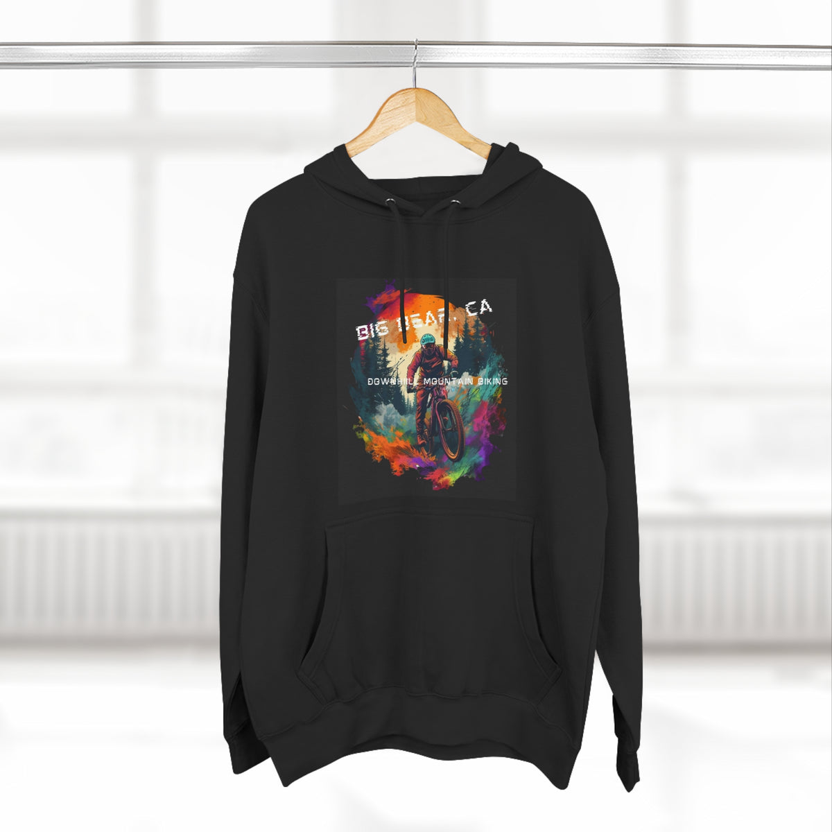 Big Bear Downhill Mountain Biking Hoodie