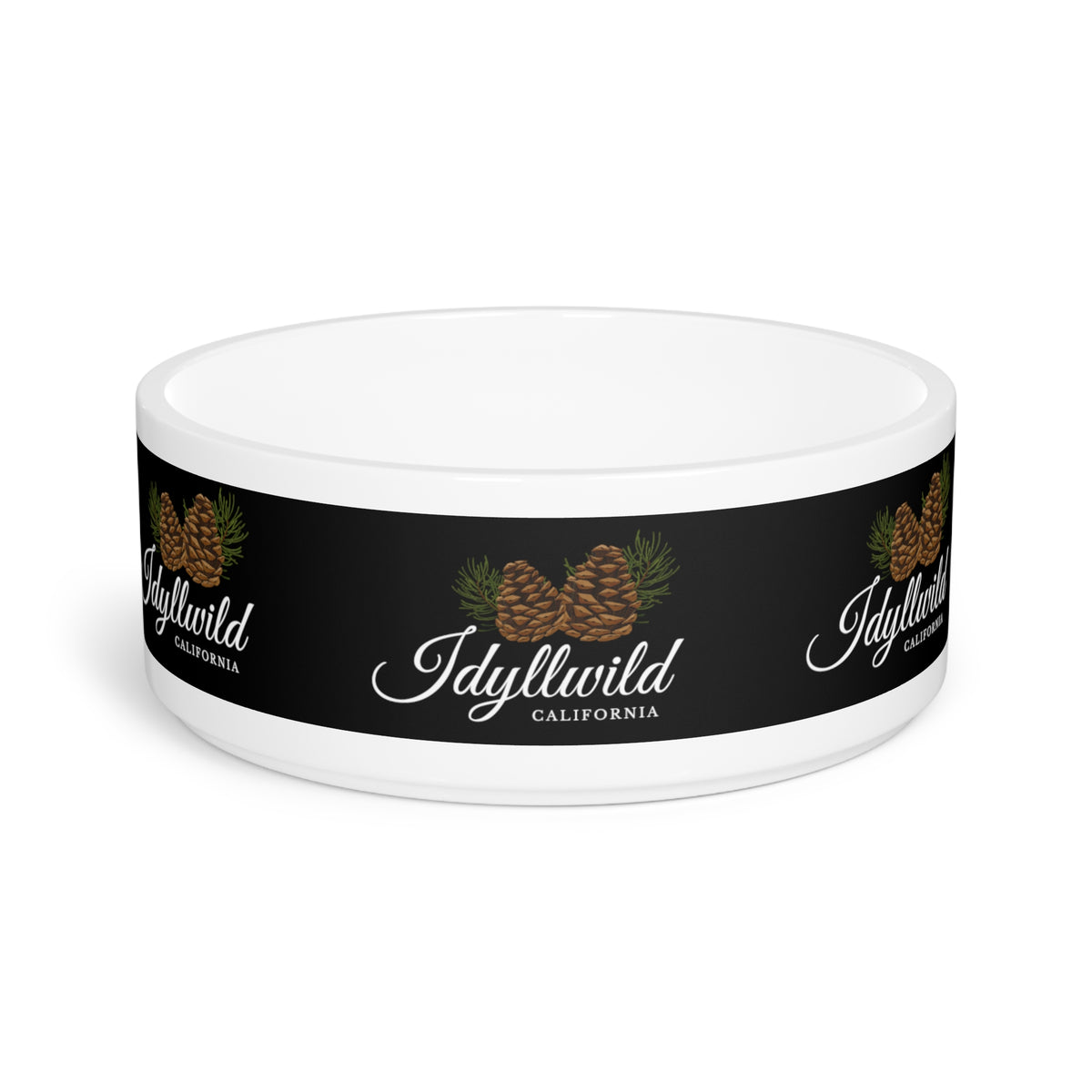 Pet Bowl Idyllwild California Cone Couple