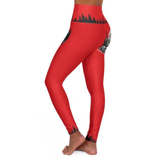 Can Am Red Leggings