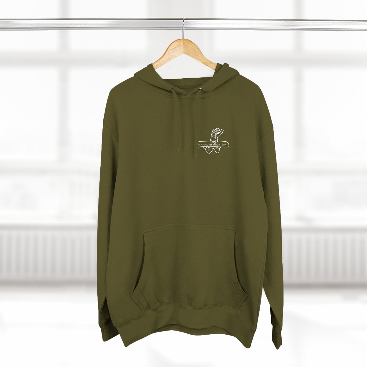 Snowboard  "Mammoth Mountain" Hoodie