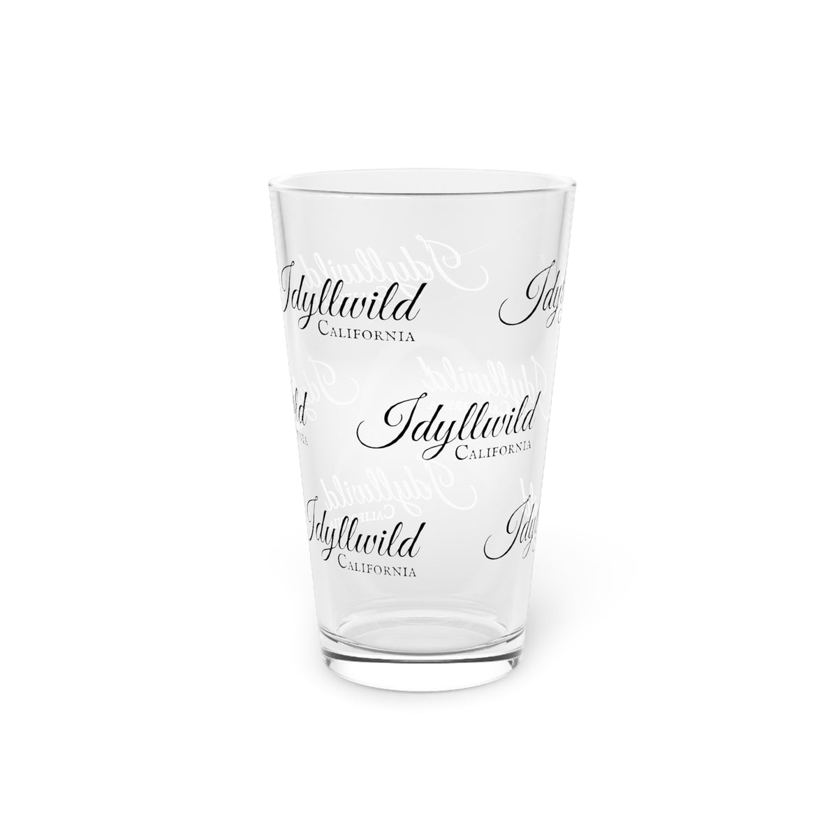 Idyllwild California Pint Glass, 16oz