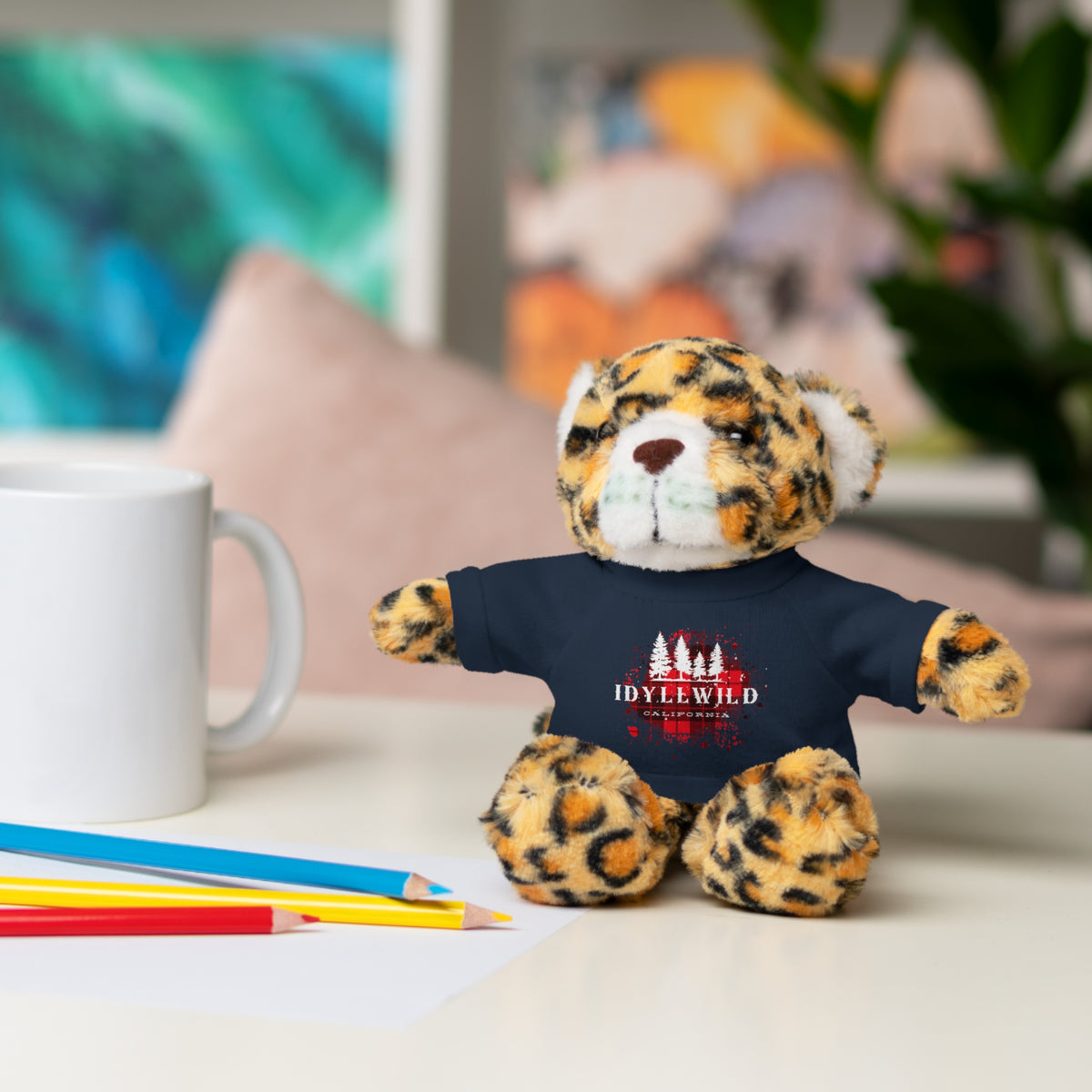 Stuffed Animals with Tee Idyllwild Red Buffalo Plaid