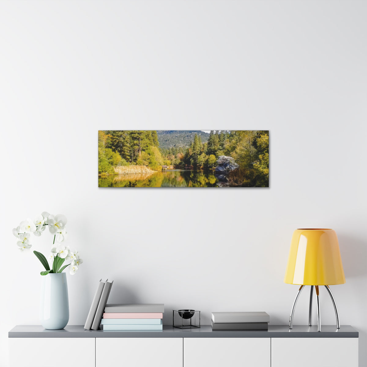Canvas Gallery Wraps Lake Fulmore Fall