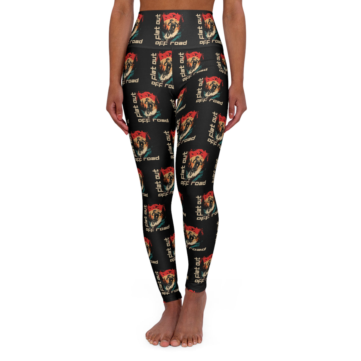 Mountain Biking "Flat Out Off Road" Leggings