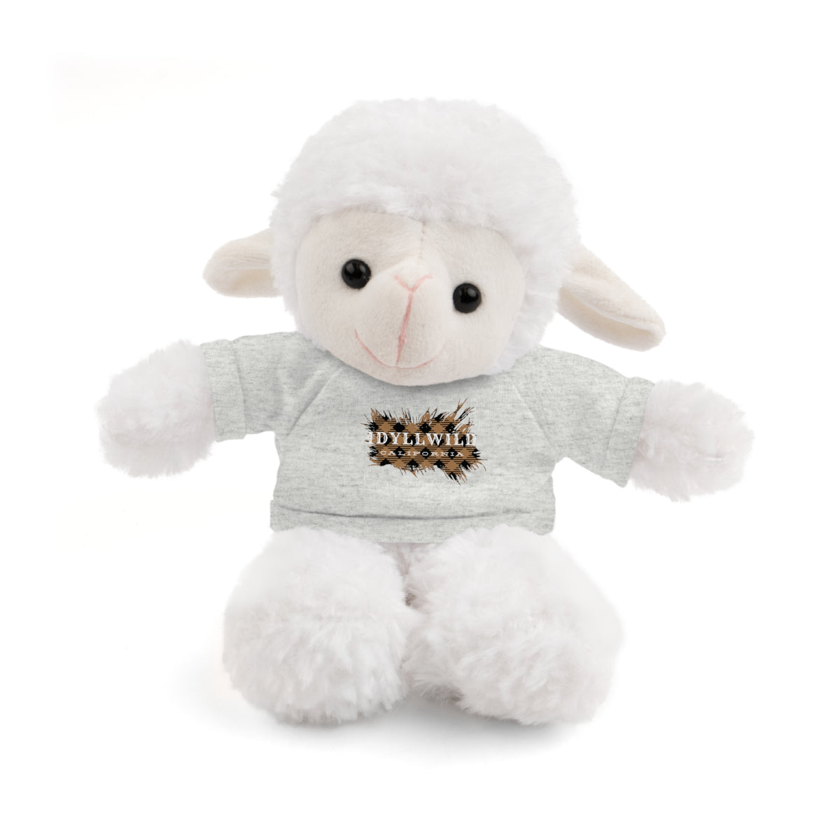 Stuffed Animals with Tee Idyllwild Tan Plaid