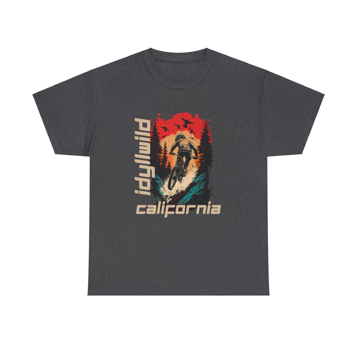 Idyllwild Downhill Mountain Biking Stylish T-Shirt
