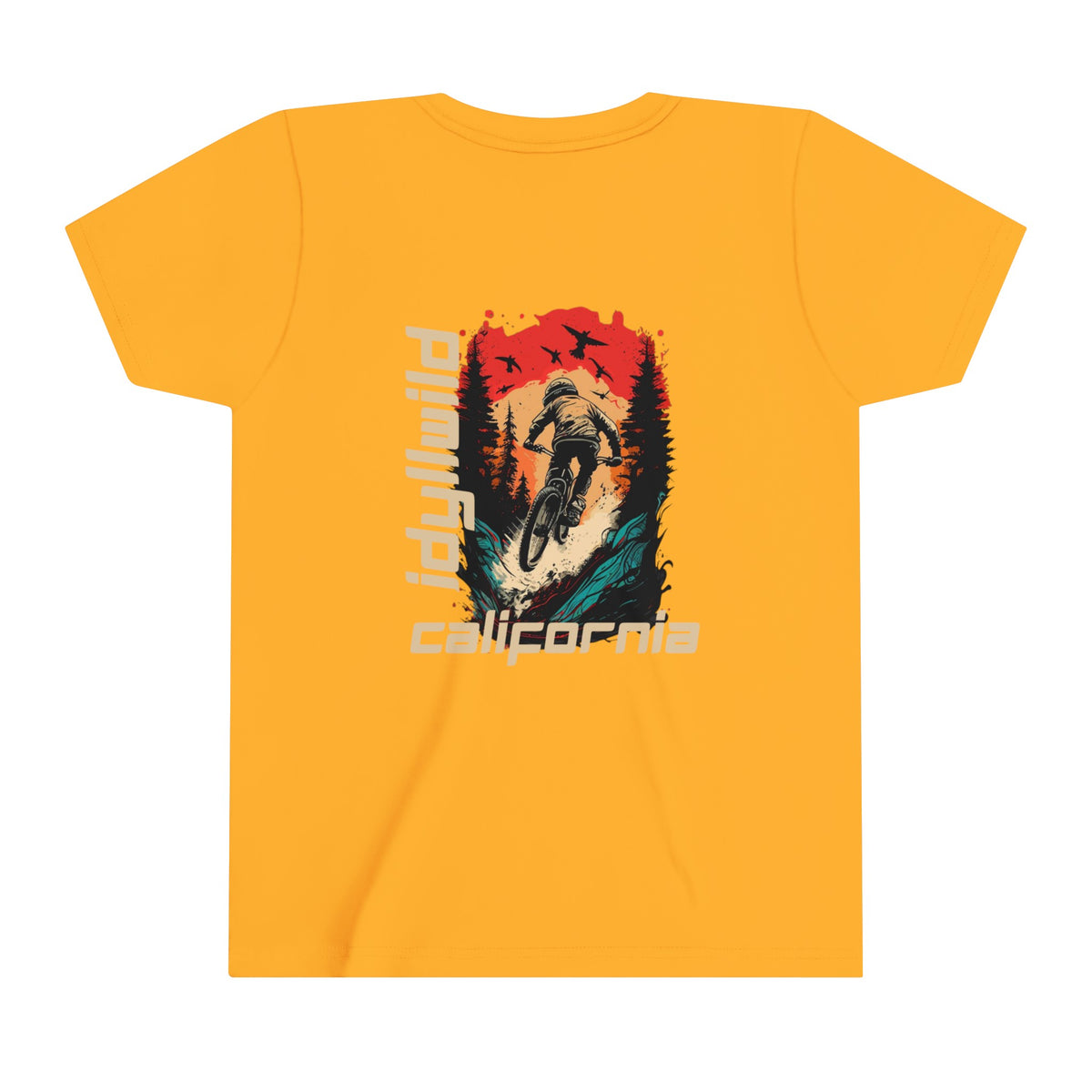 Idyllwild Mountain Biking Youth Short Sleeve Tee