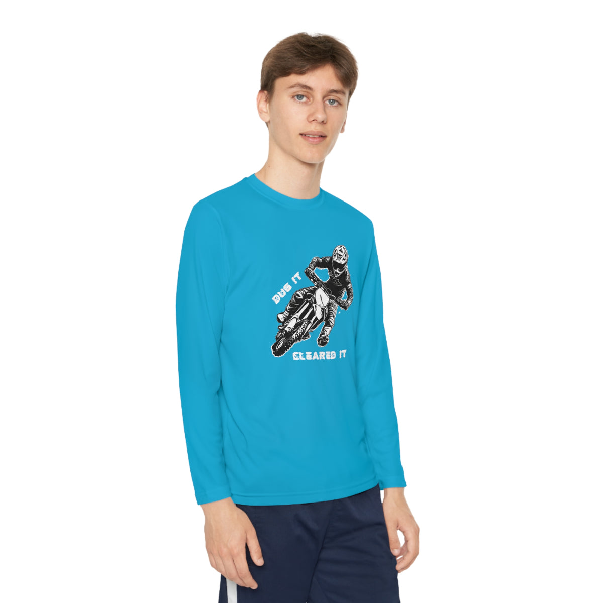 Dirt Bike Youth Long Sleeve Competitor Tee