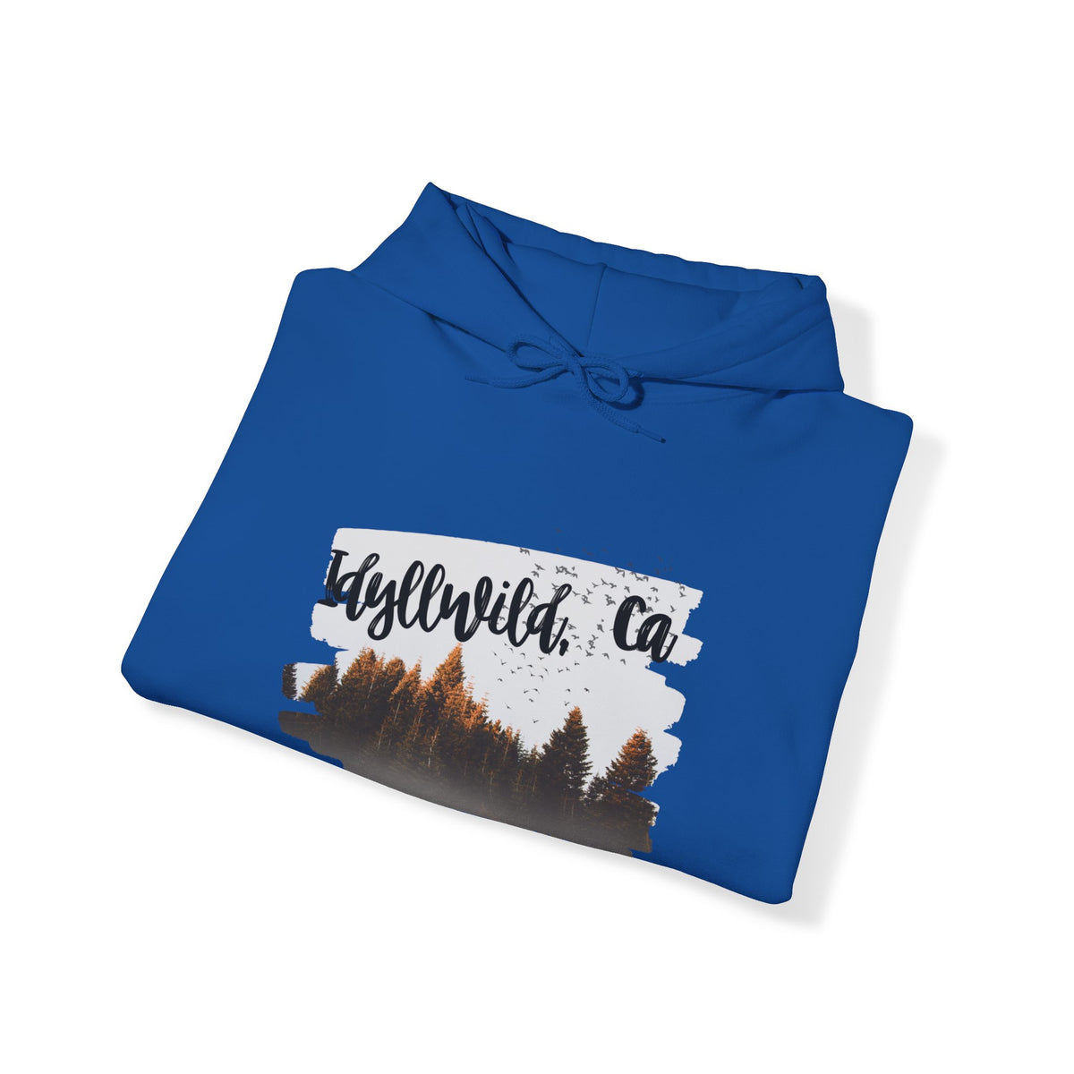 Unisex Heavy Blend™ Hooded Sweatshirt Forest PeekaBoo Scene