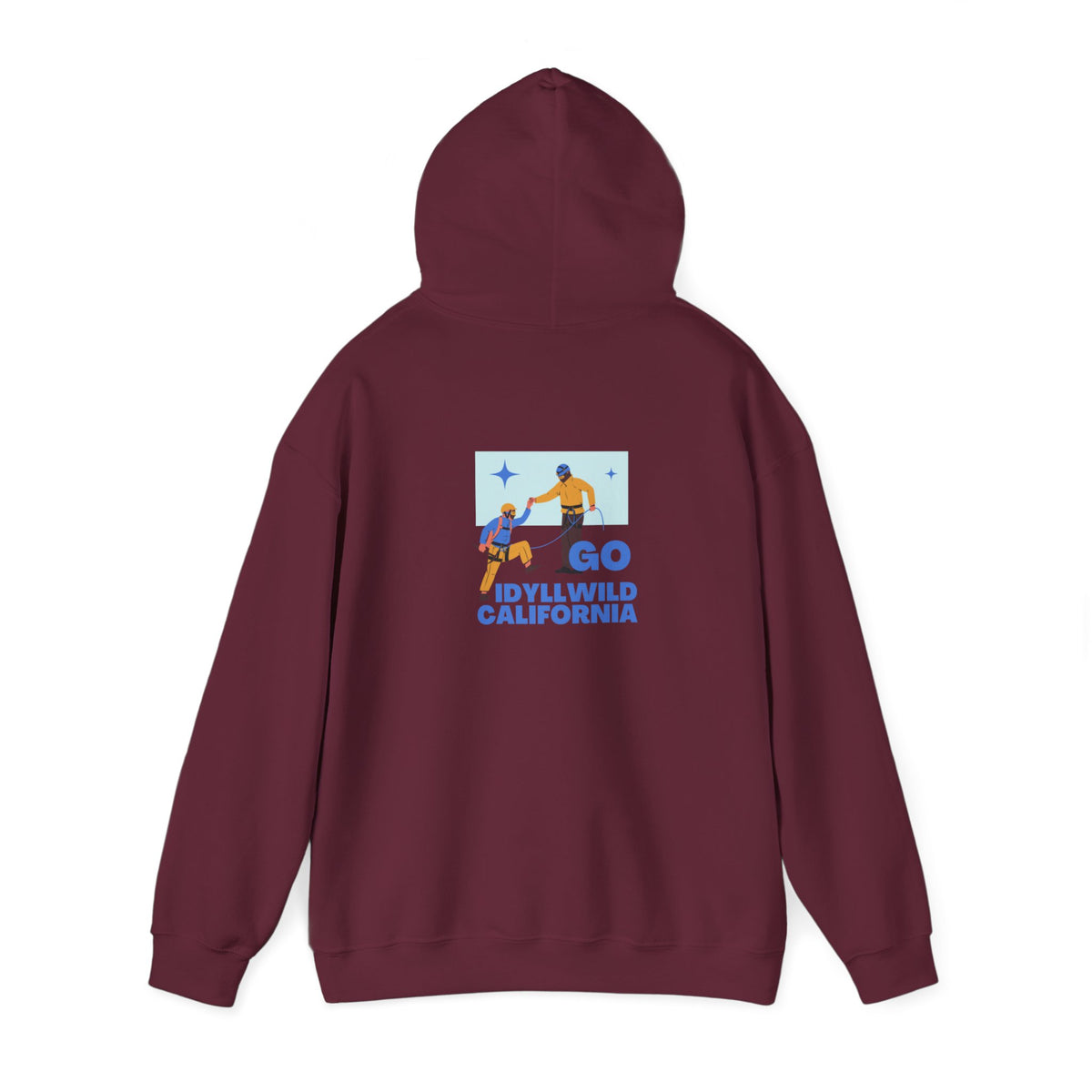 Unisex Heavy Blend™ Hooded Sweatshirt Go Climbing