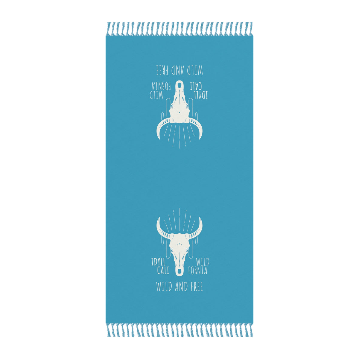 Boho Beach Cloth IdyllWild and Free Turquoise