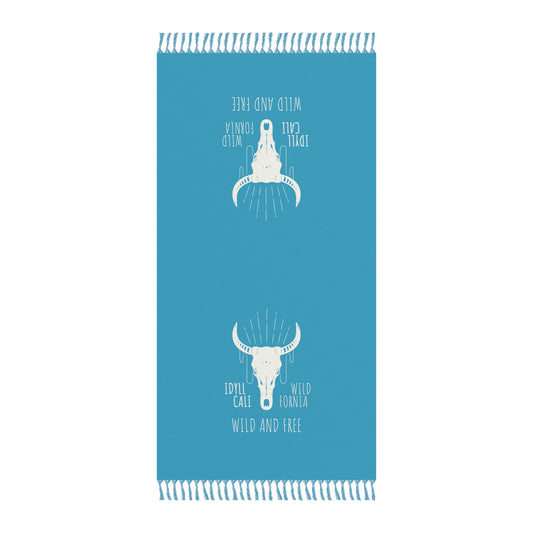 Boho Beach Cloth IdyllWild and Free Turquoise