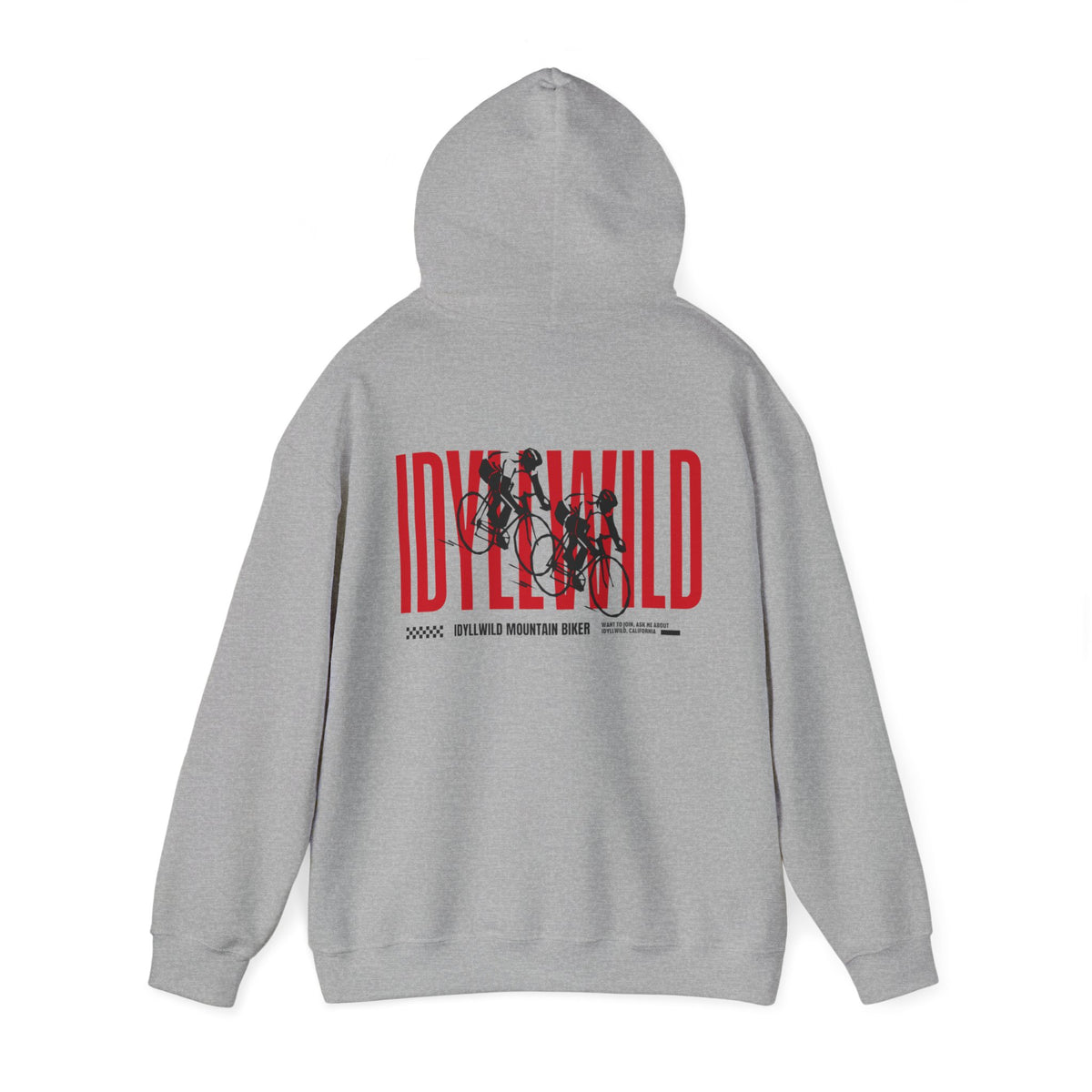 Unisex Heavy Blend™ Hooded Sweatshirt About Mountain Bike