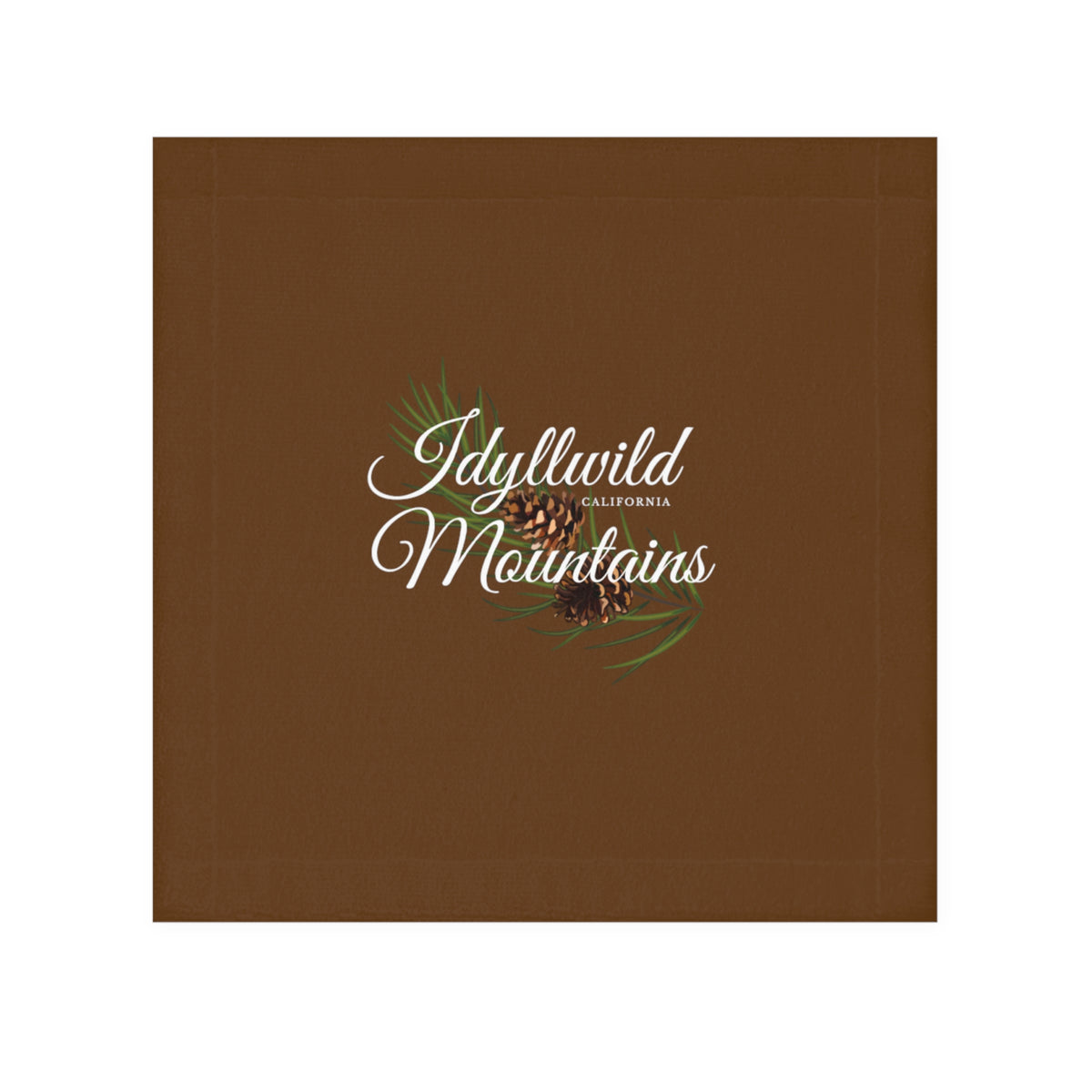 Idyllwild Coneback Brown Face Towel