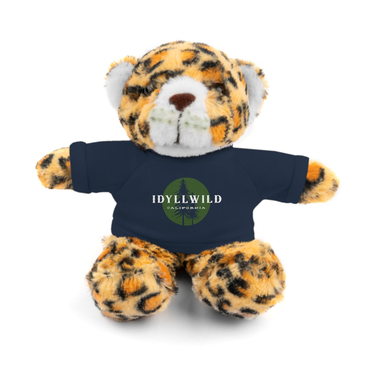 Stuffed Animals with Tee Idyllwild Pine Badge