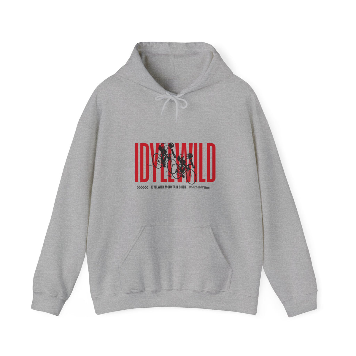 Unisex Heavy Blend™ Hooded Sweatshirt About Mountain Bike